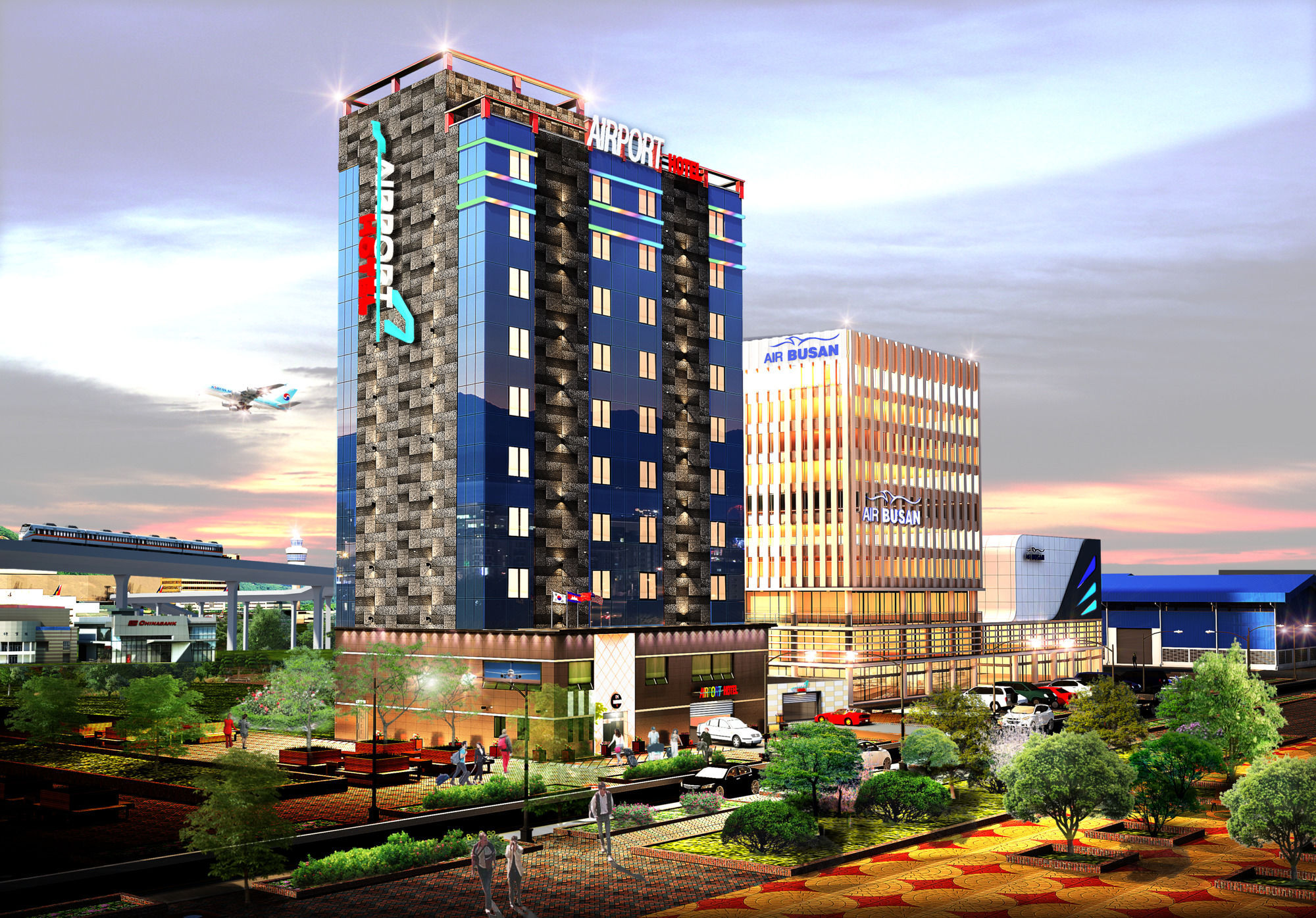 Hotel Airport Puszan Kültér fotó